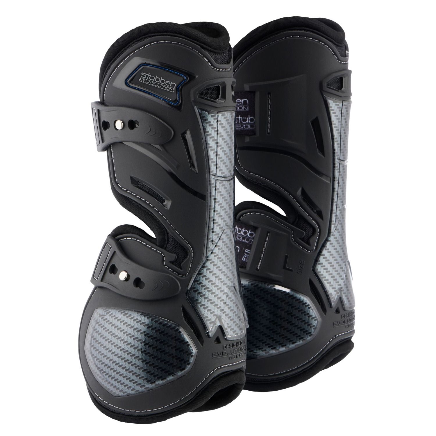 Ногавки передние Hybrid Carbon Tendon Boots чёрный