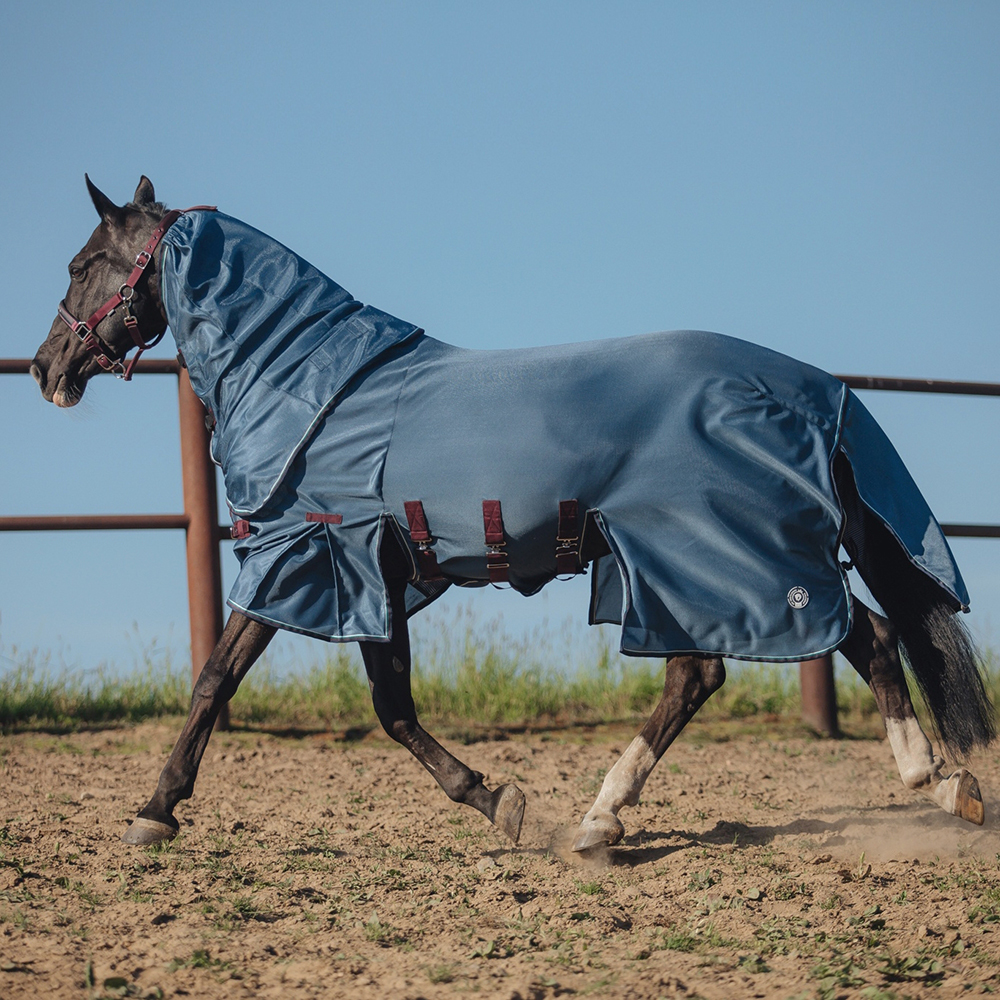 Попона антимоскитная со съемным капором MIU Equestrian Armor