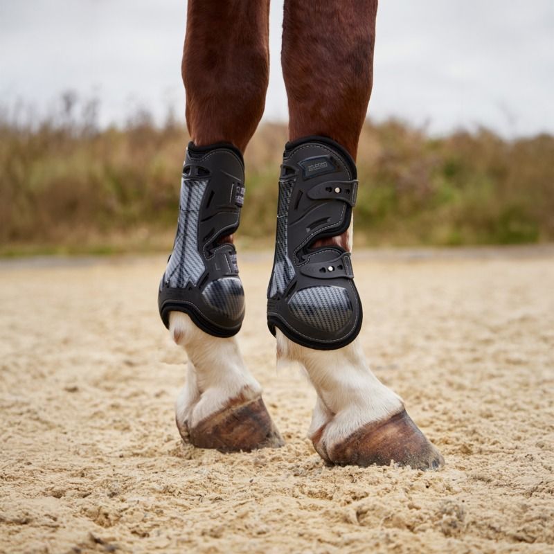 Ногавки передние Hybrid Carbon Tendon Boots чёрный