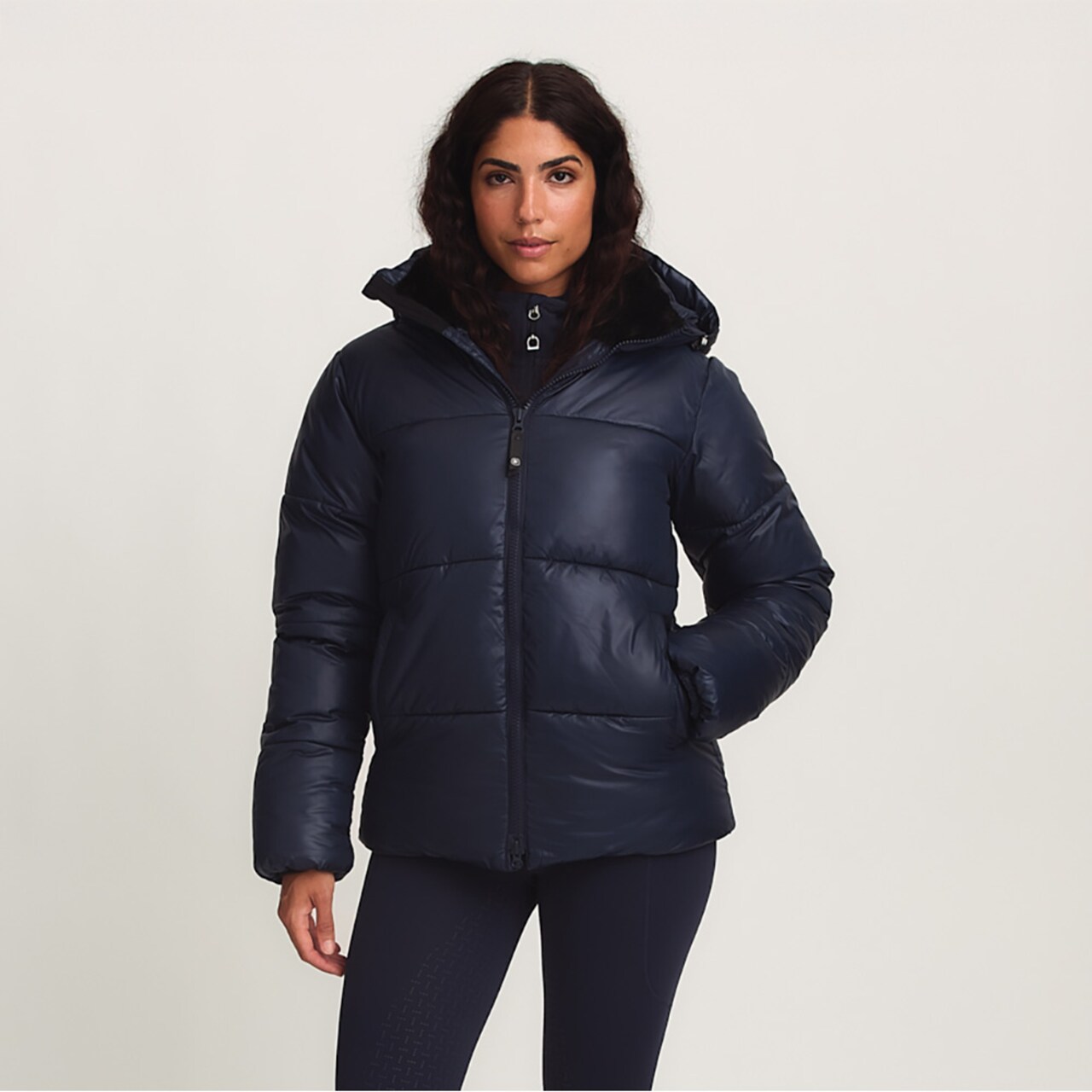Куртка для верховой езды Sienna puffer синий