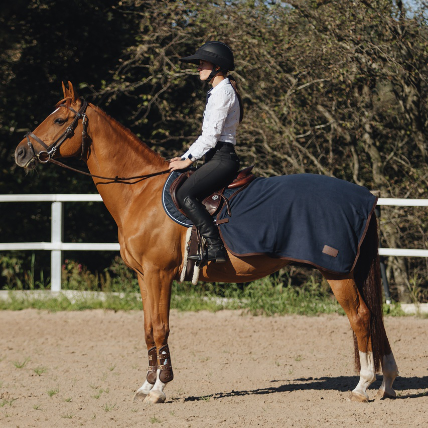 Полупопона флисовая FLEECE HALF синий (один размер, 761029-21-один размер)