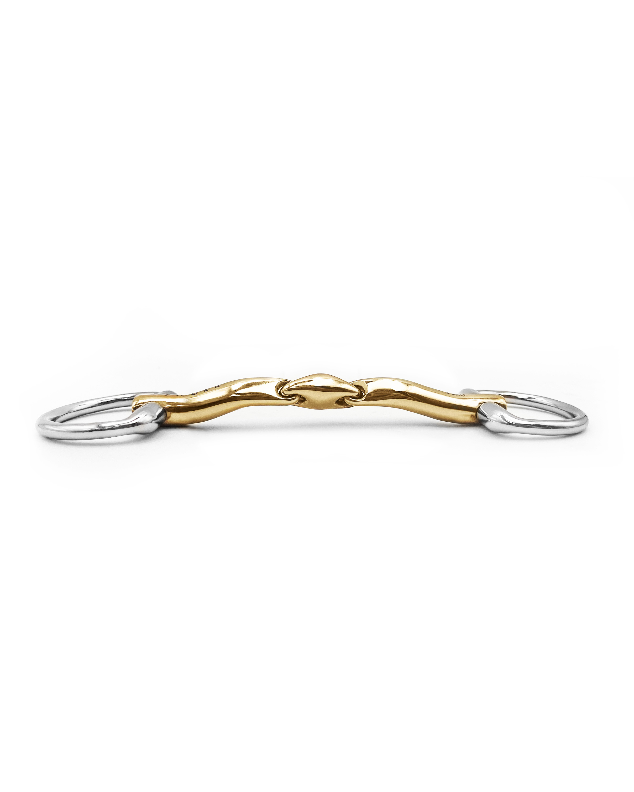 Трензель Fager под мундштук Celice Sweet Gold Bradoon Fixed rings