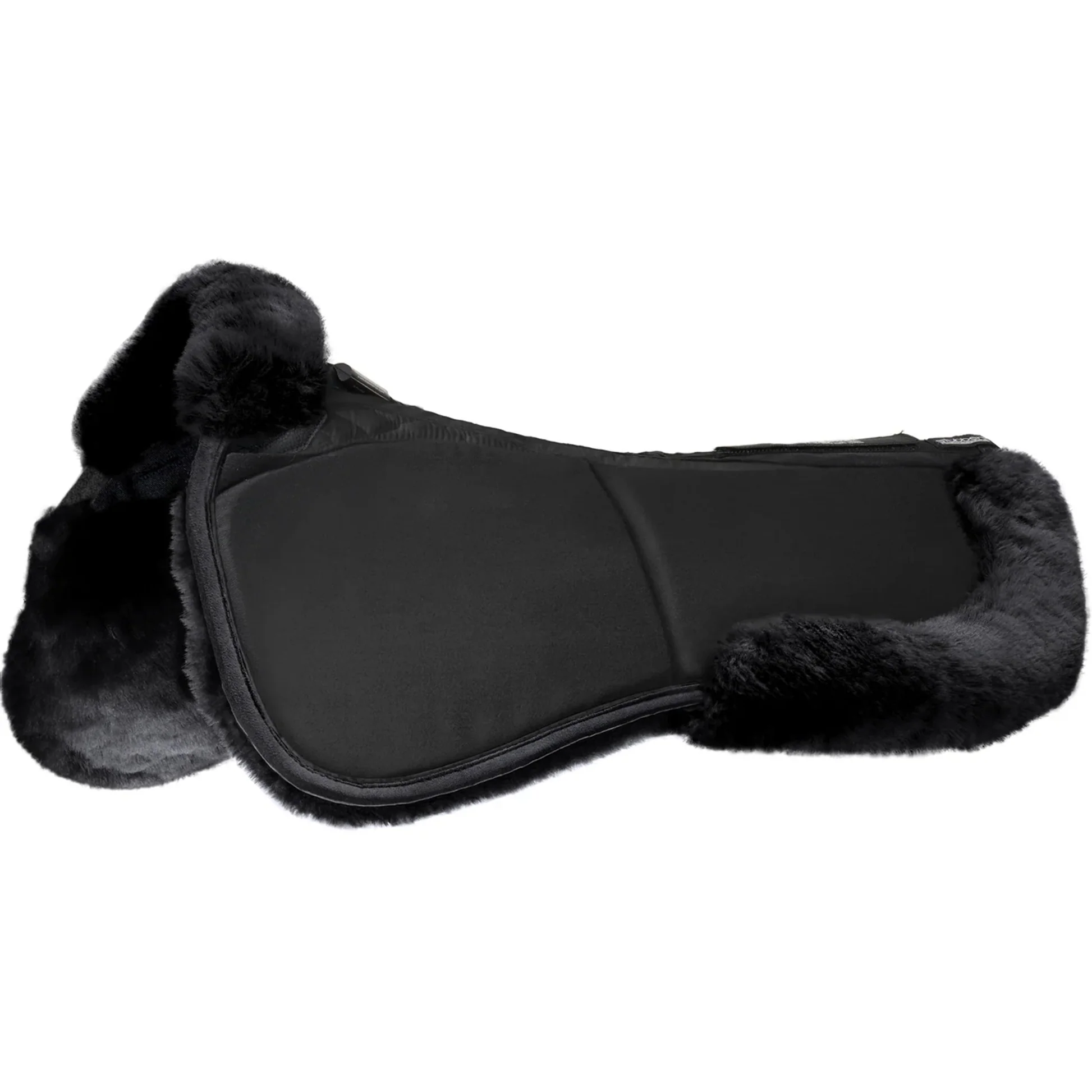 Меховой амортизатор под седло с коррекционными вставками Merino Streamline Adjuster Dressage