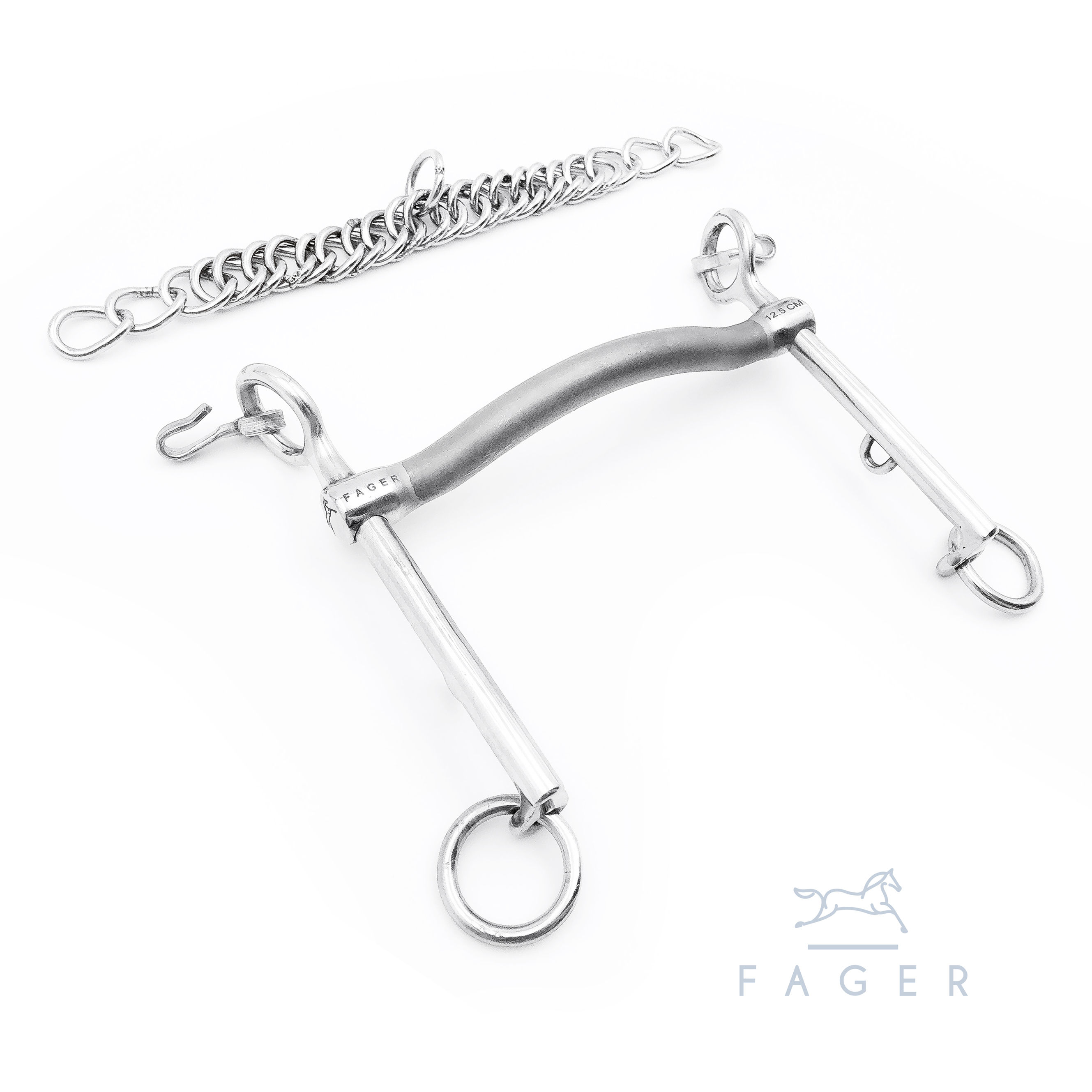 Мундштук Fager Daniel Sweet iron Weymouth 7 cm