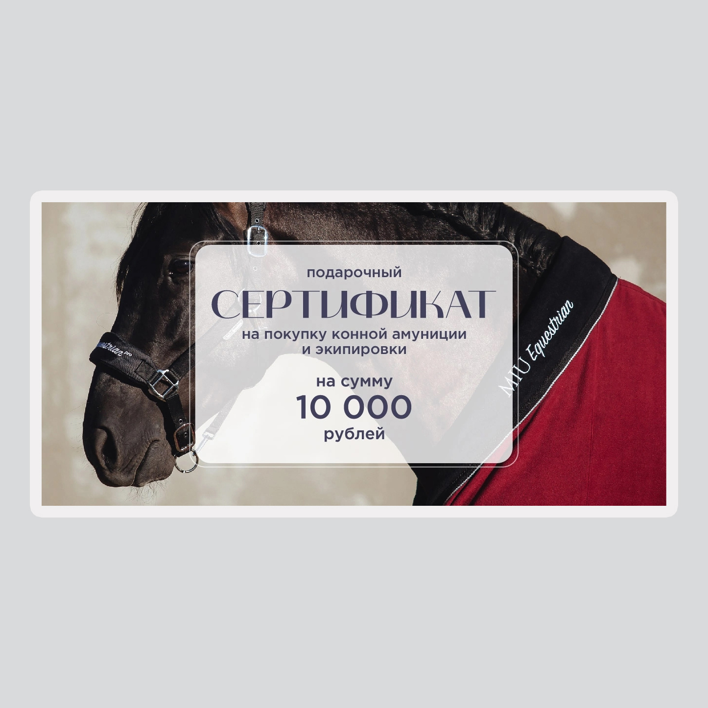 Подарочный сертификат на 10 000 рублей