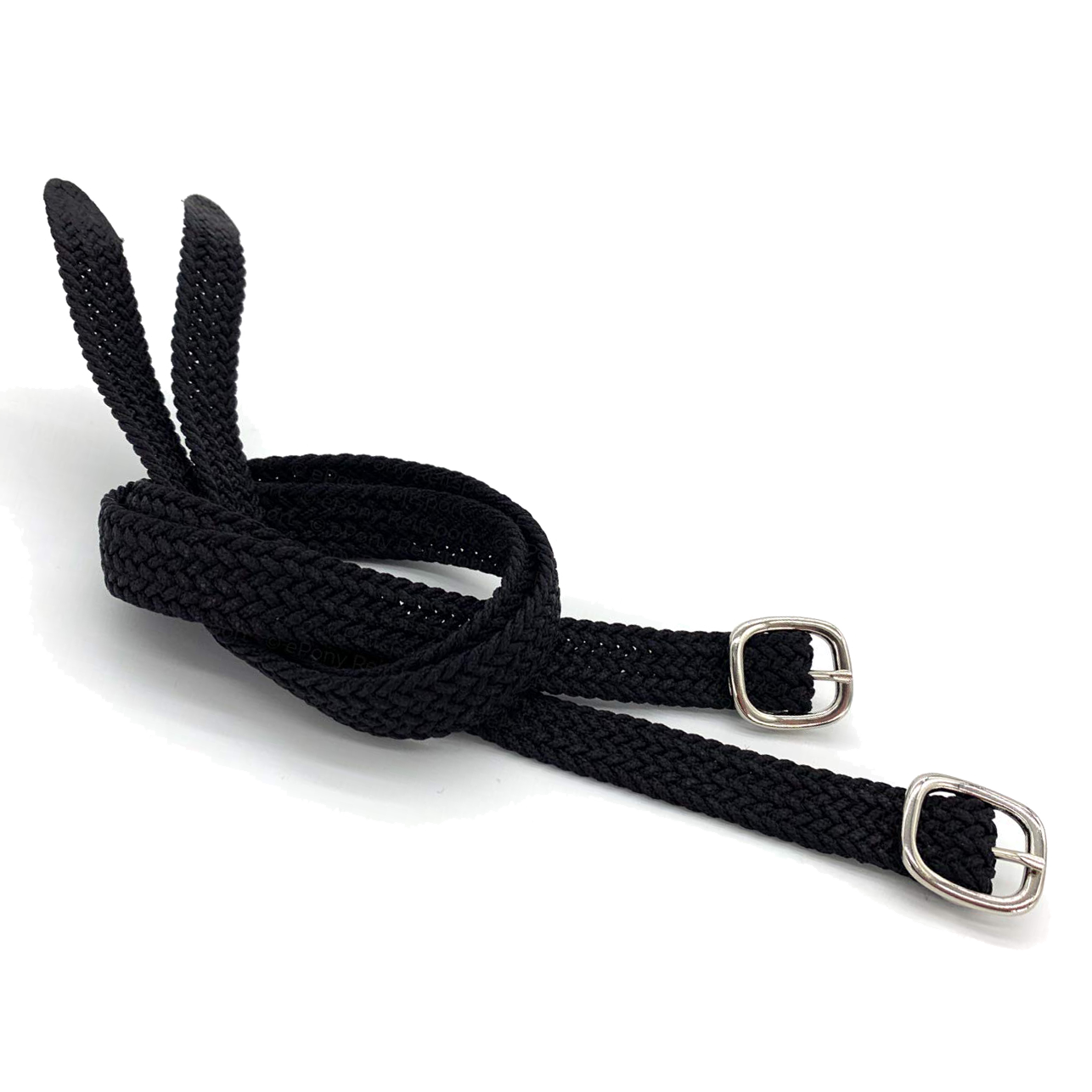 Тренчики текстильные Stubben Steel tec Nylon чёрный